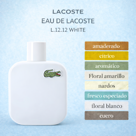 Decant Eau de Lacoste L.12.12. White EDT